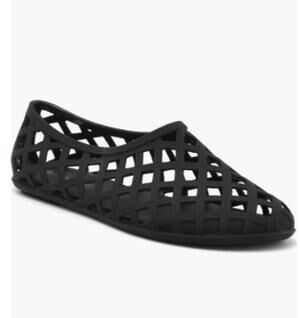 NEW! Jeffrey Campbell 'Jellz' Slip-On in BLACK MATTE (10)